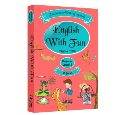 English With Fun Level 2 - 10 Kitap - The Secret World Of Animals