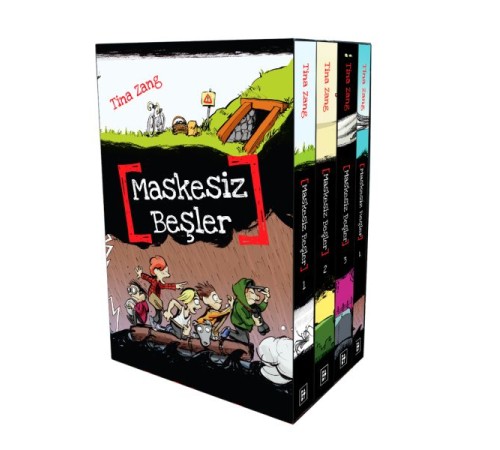 Maskesiz Beşler Serisi - Kutulu Set (4 Kitap)