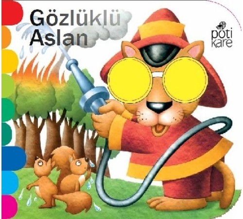 Delikli Kitaplar Serisi - Gözlüklü Aslan Delikli Kitaplar Serisi - Gözlüklü Aslan