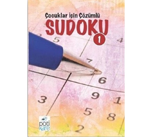 Çocuklar İçin Çözümlü Sudoku 1