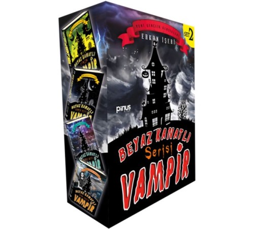 Beyaz Kanatlı Vampir Seti 2 - 4 Kitap Takım