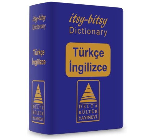 Delta Kültür Türkçe - İngilizce Mini Sözlük