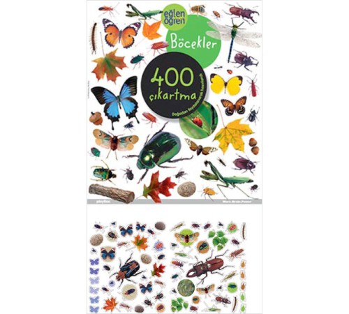 Eğlen Öğren - Böcekler 400 Çıkartma Eğlen Öğren - Böcekler 400 Çıkartma