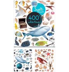 Eğlen Öğren - Sualtı Dünyası 400 Çıkartma