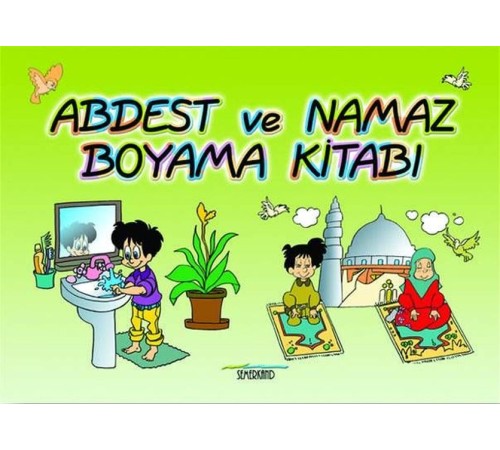Abdest ve Namaz Boyama Kitabı