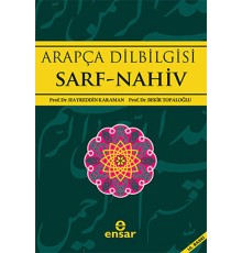 Arapça Dilbilgisi Sarf -Nahiv