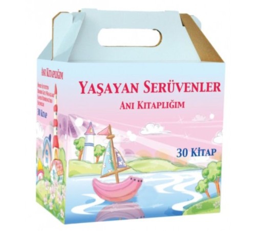 4. ve 5. Sınıflar İçin - Yaşayan Serüvenler - Anı Kitaplığım Seti (30 Kitap Takım)