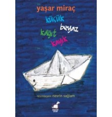Küçük Beyaz Kağıt Kayık