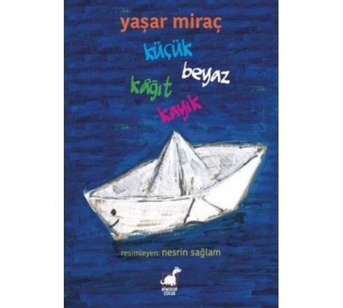 Küçük Beyaz Kağıt Kayık