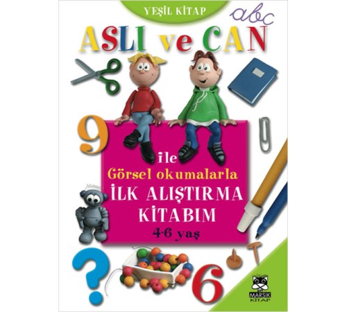 Aslı ve Can ile Görsel Okumalarla İlk Alıştırma Kitabım (Yeşil Kitap) Aslı ve Can ile Görsel Okumalarla İlk Alıştırma Kitabım (Yeşil Kitap)