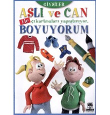 Aslı Ve Can Giysiler Çıkartma Boyama