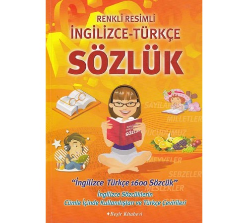 Renkli Resimli İngilizce-Türkçe Sözlük