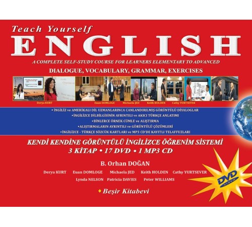 Teach Yourself English - Kendi Kendine Görüntülü İngilizce Öğrenim Sistemi (3 Kitap)