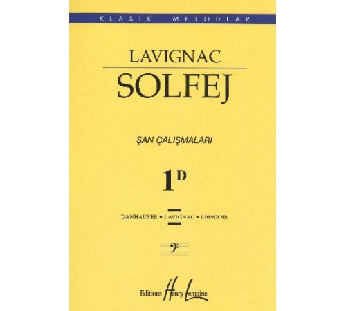 Lavignac Solfej 1D Şan Çalışmaları