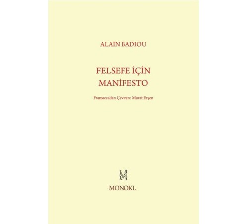 Felsefe İçin Manifesto