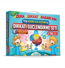 Dikkati Güçlendirme Seti - Anasınıfı – 4 Yaş Neuro-Via