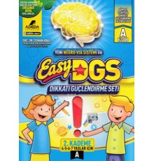 EASY Dikkati Güçlendirme Seti 4-7 yaş A Kitapçığı