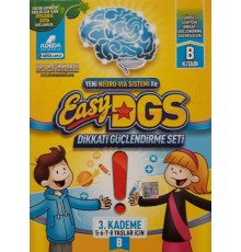EASY Dikkati Güçlendirme Seti 5-8 yaş B Kitapçığı
