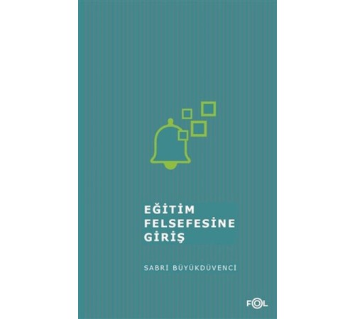 Eğitim Felsefesine Giriş