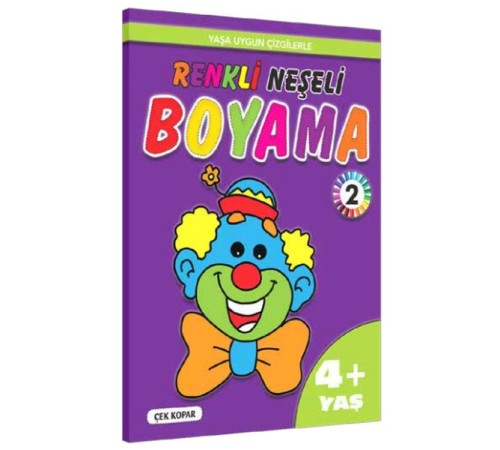 Renkli Neşeli Boyama -2 (4+Yaş) Renkli Neşeli Boyama -2 (4+Yaş)