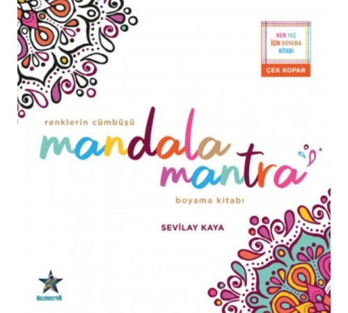 Renklerin Cümbüşü Mandala Mantra Boyama Kitabı