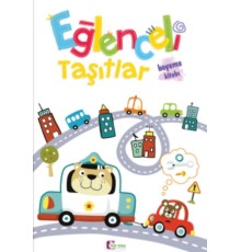 Eğlenceli Taşıtlar Boyama Kitabı