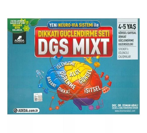Dikkati Güçlendirme Seti Mixt 4-5 Yaş Dikkati Güçlendirme Seti Mixt 4-5 Yaş
