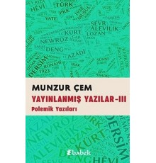 Yayınlanmış Yazılar -3