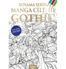 Manga Boyama Cilt III: Gothic