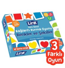 Link - Renkler Şekiller Bağlantı Kurma Oyunu