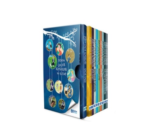 Dünya Çocuk Klasikleri 10 Kitap Kutulu Set Dünya Çocuk Klasikleri 10 Kitap Kutulu Set