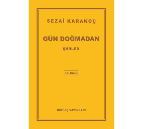 Gün Doğmadan Gün Doğmadan