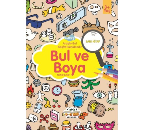 Bul ve Boya Sarı Kitap