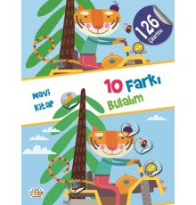 10 Farkı Bulalım -Mavi Kitap