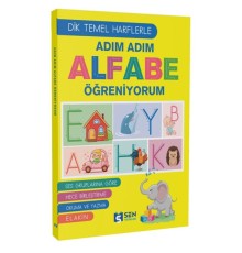 Adım Adım Alfabe Öğreniyorum (Dik Temel Harflarle)