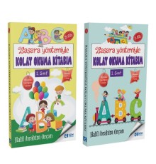 Basara Yöntemiyle Kolay Okuma Kitabım 1-2  Cilt  Set