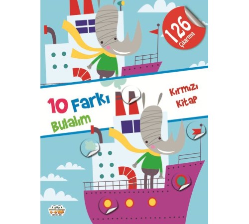 10 Farkı Bulalım-Kırmızı Kitap 10 Farkı Bulalım-Kırmızı Kitap