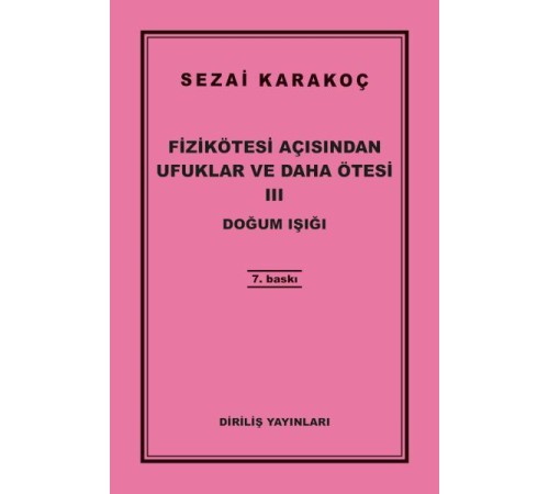 Fizikötesi Açısından Ufuklar ve Daha Ötesi 3