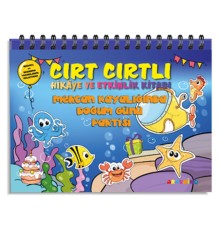 Mercan Kayalığında Doğum Günü Partisi - Cırt Cırtlı Hikaye ve Aktivite Kitap Serisi