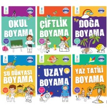 Çocuk Gelişimi Türkçe İngilizce Boyama Seti