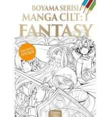 Manga Boyama Cilt I: Fantasy