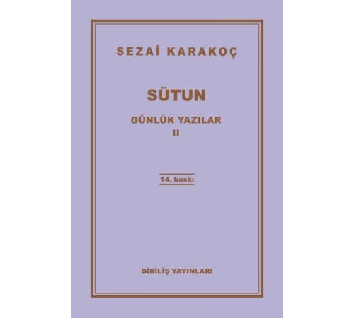 Günlük Yazılar 2 - Sütun Günlük Yazılar 2 - Sütun