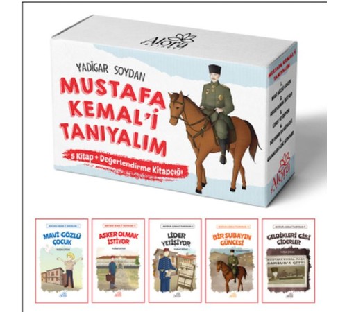 Atatürk- Mustafa Kemali Tanıyalım (Renkli -5 Kitap)