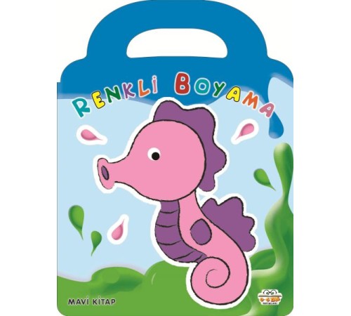 Renkli Boyama - Mavi Kitap