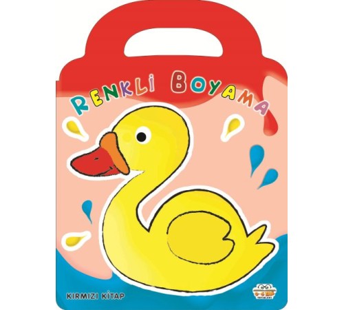 Renkli Boyama - Kırmızı Kitap Renkli Boyama - Kırmızı Kitap