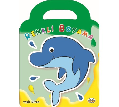 Renkli Boyama - Yeşil Kitap Renkli Boyama - Yeşil Kitap