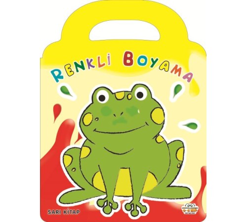 Renkli Boyama - Sarı Kitap Renkli Boyama - Sarı Kitap