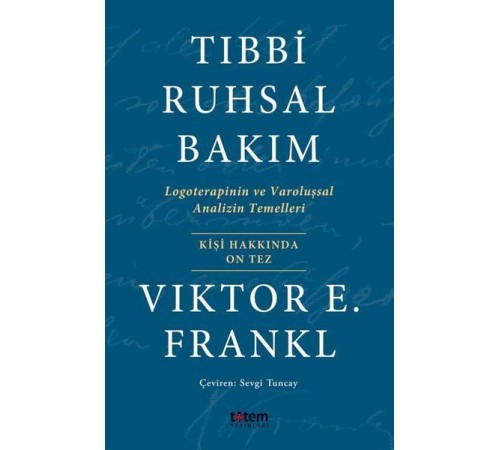Tıbbi Ruhsal Bakım