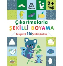 Çıkartmalarla Şekilli Boyama 2 Yaş Üstü