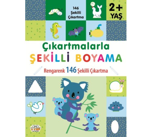 Çıkartmalarla Şekilli Boyama 2 Yaş Üstü Çıkartmalarla Şekilli Boyama 2 Yaş Üstü
